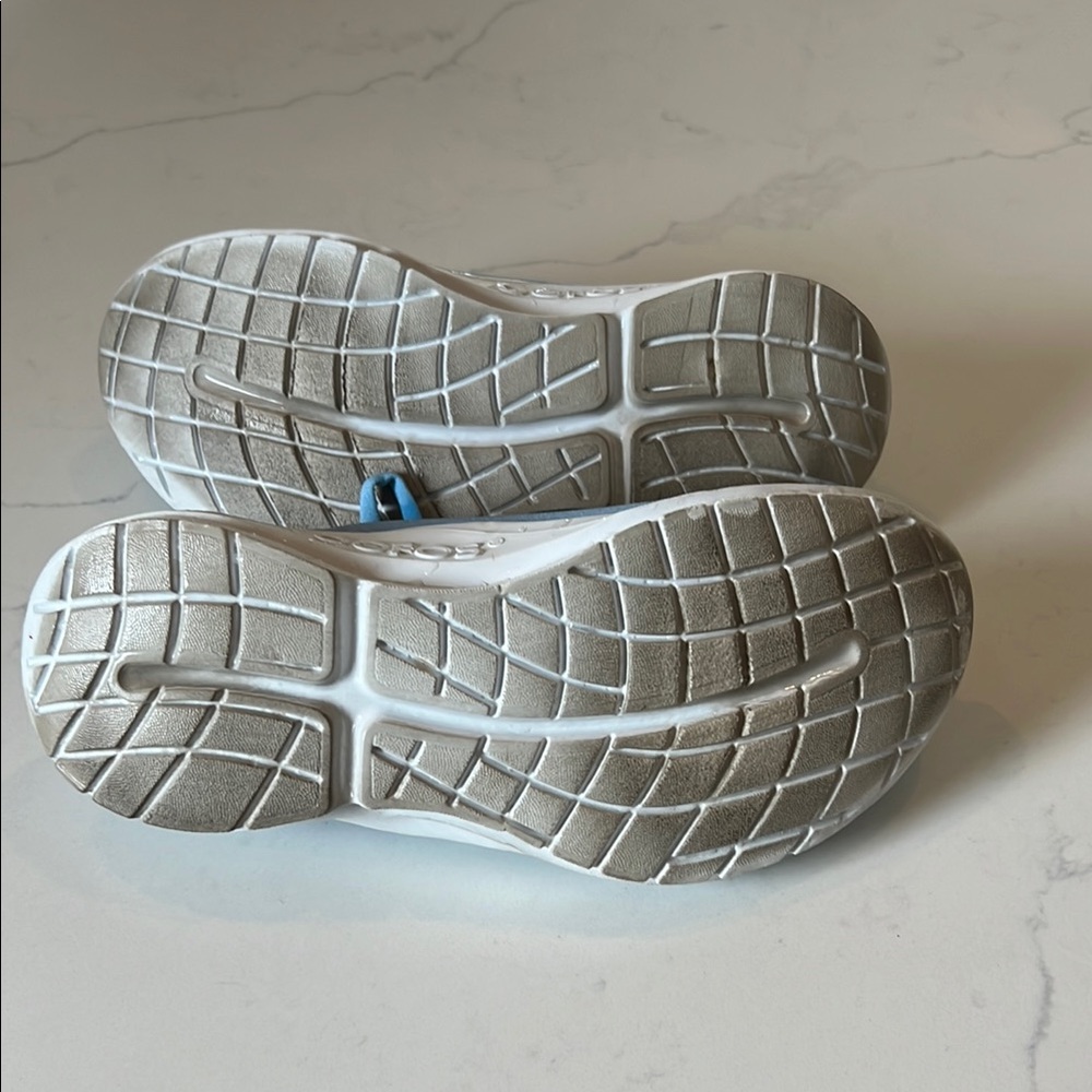 Oofos Women's Light Blue Stride Shoes sz 7.5 - Picture 10 of 11